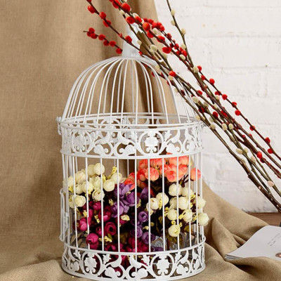 Birdcage Candle Holder Wedding Home Decor Tealight Decor(#1737)-gallery-0