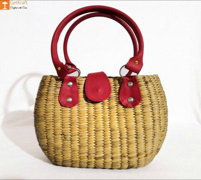 Natural Straw Handbag(#184)-gallery-0