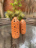 Perforated Candle Light Holder(#1844)-thumb-1