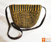 Natural Straw Colored Handbag BG060(#187) - Getkraft.com