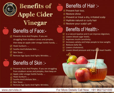 100 Pure Organics Apple Cider Vinegar For Hair Growth Bright..