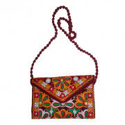 Avnii Organics Rajasthani Gujrati Jaipuri Embroidery Mirror work slings bags for women girls(#1925) - Getkraft.com