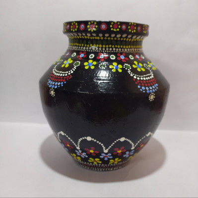 Designer Mandla Terracotta Pot(#1939)-gallery-0