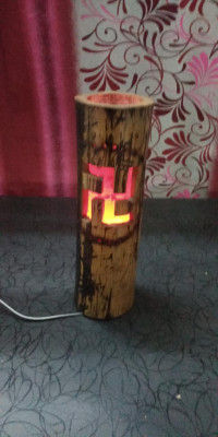 Hand Made eco-friendly Bamboo Table Lamp(#1952)-gallery-0