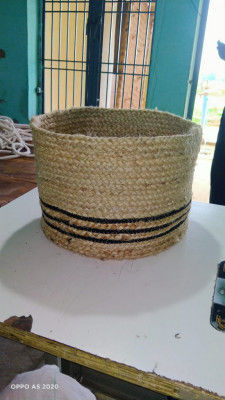 Natural jute basket(#1980)-gallery-0