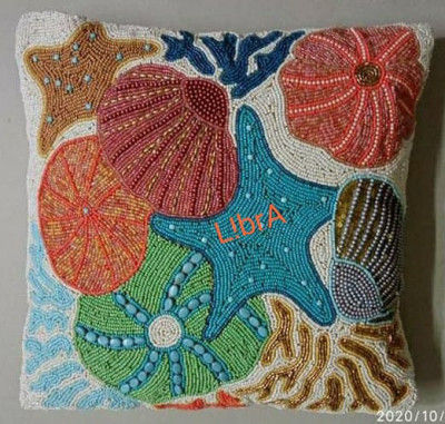 beaded cushion covers(#2043)-gallery-0