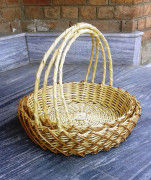 Wicker Flower Basket set of three(#2062) - Getkraft.com