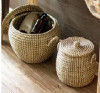 Sabai Grass Planter fine finished basket Set(#2073) - Getkraft.com