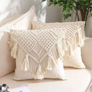 Macrame cushion cover Style 10( Pack of 5)(#2089) - Getkraft.com