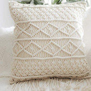 Macrame cushion cover Style 11( Pack of 5)(#2090) - Getkraft.com
