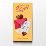 Rage Chocolatier I Love You You Make me Happy in a Way French Biscuit Chocolate Bar 90 gm(#2094) - Getkraft.com