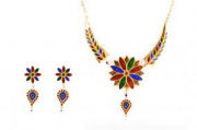 Pepa Phool Doogdoogi Traditional Designer Jewellery Set from Assam(#210) - Getkraft.com