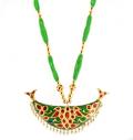 Junbiri (Green Red and Gold) Glamorous Jewellery from Assam(#215)-thumb-1