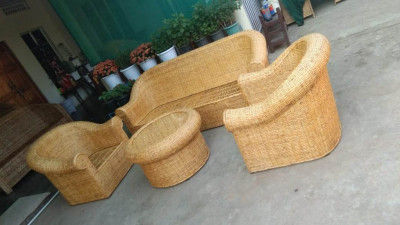 Cane Sofa set Design 12(#2158)-gallery-0