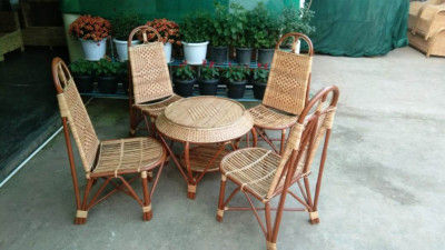 Cane Garden Chair set Design 13(#2159)-gallery-0