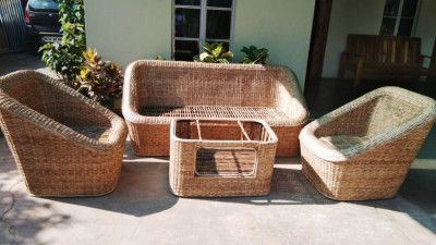 Cane Sofa set Design 20(#2163)-gallery-0