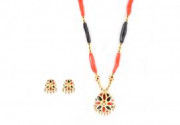 Jaapi Designer Jewellery Set from Assam(#221) - Getkraft.com