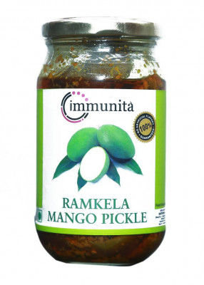 Immunita Ramkela Mango Pickle 350gm Homemade Quality(#2269)-gallery-0