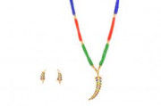 Single Pepa Designer Traditional Assamese Jewellery Set for Women (Multicolored)(#227) - Getkraft.com