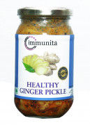 Immunita Healthy Ginger Pickle 350 gm Homemade Quality(#2271) - Getkraft.com