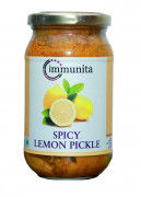 Immunita Spicy Lemon Pickle 350 Gm Homemade Quality(#2273) - Getkraft.com