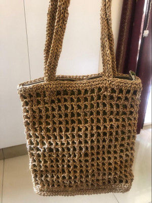 Banana Fiber ladies Bag S1(#2298)-gallery-0