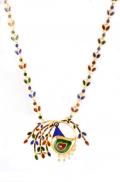 Designer Assamese Traditional Jewellery Mayur Dhanpata Haar for Women(#232)-thumb-2