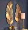 Wall Decor Iron Crafts - Golden Leaf(#2331)-thumb-0