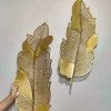 Wall Decor Iron Crafts - Golden Leaf(#2331)-thumb-1