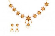 Elegant Xewali Phool Haar Jewellery Set(#236) - Getkraft.com