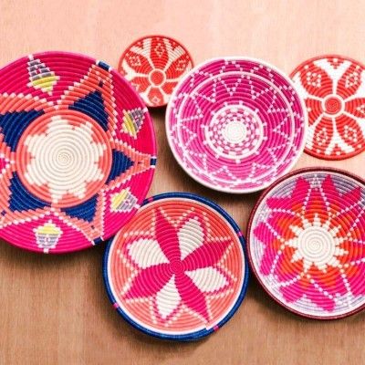 Seagrass Sabaigrass Walldecor Plate Pattern 2(#2397)-gallery-0