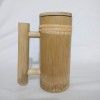 Bamboo Container with lid(#2403)-thumb-1