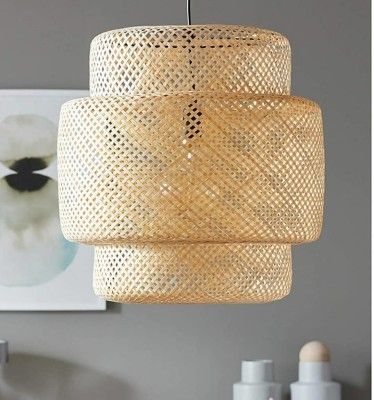 Bamboo Designer Hanging Pendant Lamp(#2405)-gallery-0