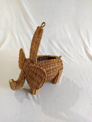 Wicker Elephant(#2415)-gallery-0