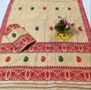 Assamese Mekhela Chadar Mix toss Riha Jura Style 17(#2445) - Getkraft.com