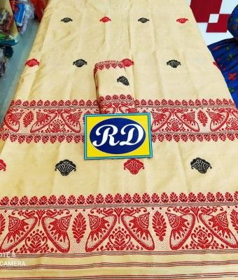 Assamese Mekhela Chadar Mix toss Riha Jura Style 18(#2446)-gallery-0