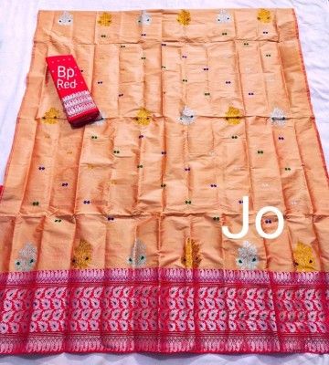 Mix Paat Assamese Mekhela Chador Style Mj 1(#2545)-gallery-0