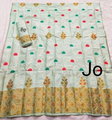 Mix Paat Assamese Mekhela Chador Style Mj 6(#2550)-gallery-0