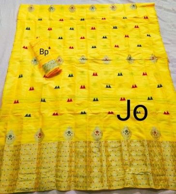 Mix Paat Assamese Mekhela Chador Style Mj 8(#2552)-gallery-0