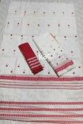 Staple Cotton Assamese Mekhela Chador Style PB7(#2574) - Getkraft.com