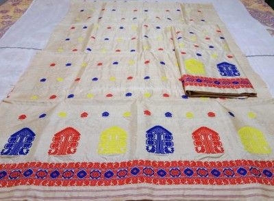 Assamese Mekhela Chador Pure Toss D6(#2655)-gallery-0