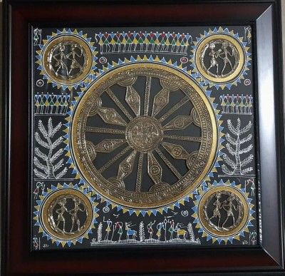 Dhokra Art Wall Decor(#2691)-gallery-0