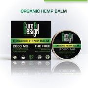 Cure By Design Organic Hemp Balm 2000mg CBD(#2712) - Getkraft.com