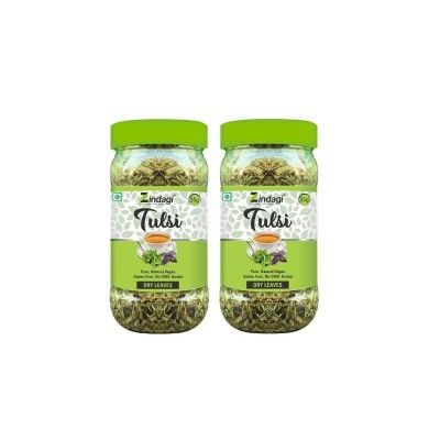 Zindagi Tulsi Dry leaves - Immunity Booster - Good Source For Health (Pack of 2)(#2763)-gallery-0