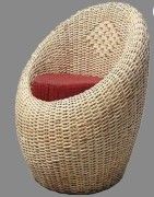 Wooden Bamboo Cane Apple Chair(#2799) - Getkraft.com