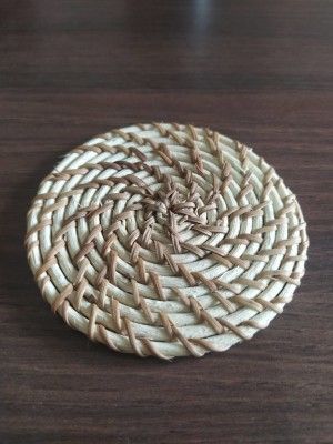 Cane Rattan Coaster(#2802)-gallery-0