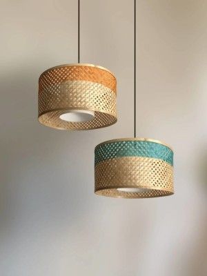 Hanging bamboo lamp(#2859)-gallery-0