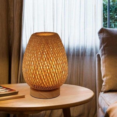 bamboo stand lamp(#2862)-gallery-0