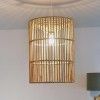 Cylindrical shaped hanging lampshade(#2871)-thumb-0