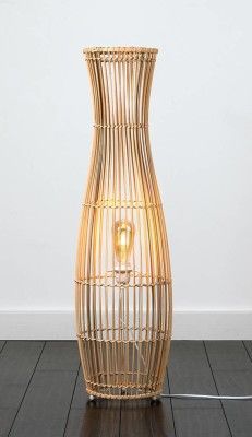 Bamboo stand lamp(#2875)-gallery-0